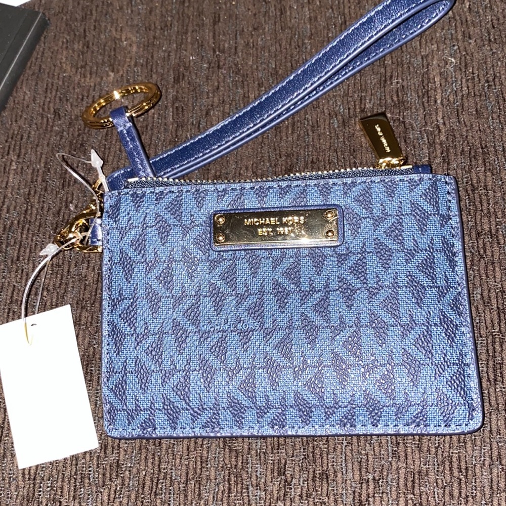 Michael Kors Wallet Blue